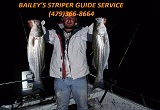 Striper fishing guide service